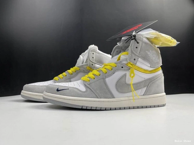 Bmlin Air Switch Jordan High 1 Smoke Light CW6576-100 0725